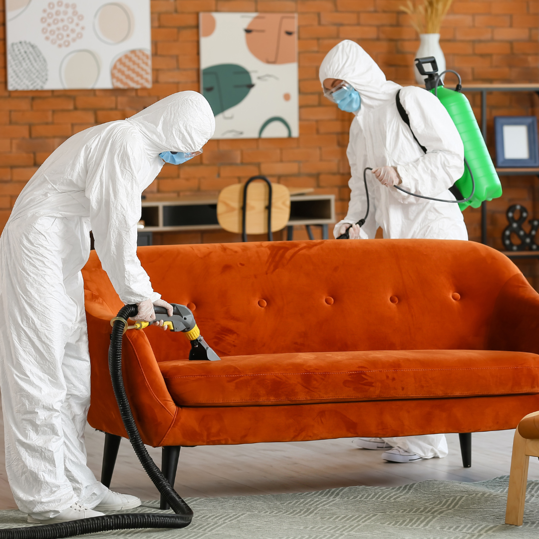 Decomposition Cleanup Team At Work